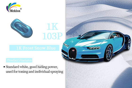 グッド・グランス 1K Frost Snow Blue Color インテル カーコーティング 修理 オート リフィニッシュ 塗料