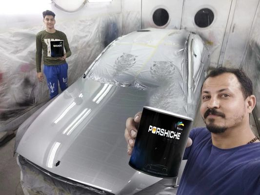 安定したダイヤモンド 金属銀色 カーペイント 多用途 防水