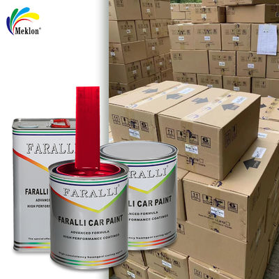 メーカーは、耐摩耗性と耐スクラッチ性の高いアクリルカーペイントを販売しています。