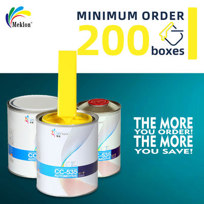 自動車車体塗料染料機 1K 黄色 ベースコート パールカラー クリスタルコーティング 自動車スプレー塗料