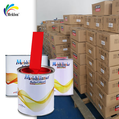 2K オレンジカーペイント トップコートであなたの車を保護してください 強化された色と保護と車の修理のために