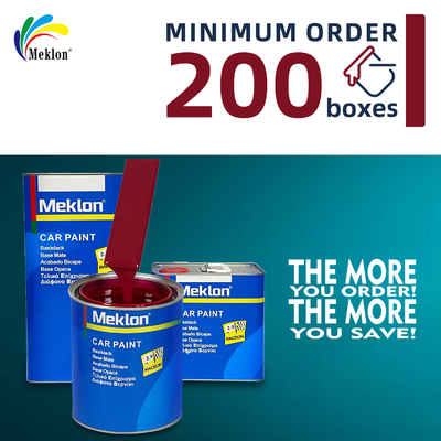 1K2K 高表現力と高カバー度 濃い赤車塗料