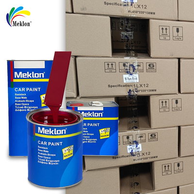 1K2K 高表現力と高カバー度 濃い赤車塗料