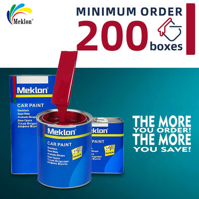 高性能UV耐性ブライトレッドカー修理用塗料