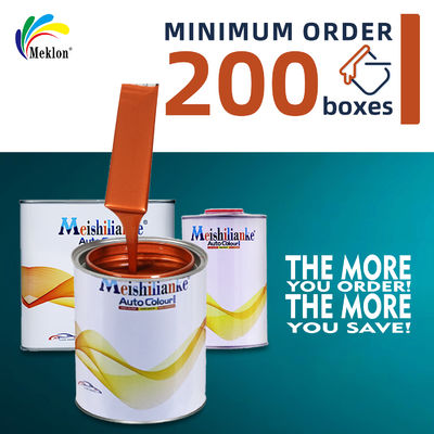 天候耐性とUV耐性 オレンジ 赤 車修理塗料