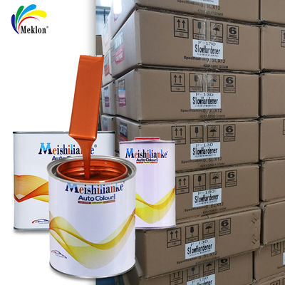 天候耐性とUV耐性 オレンジ 赤 車修理塗料