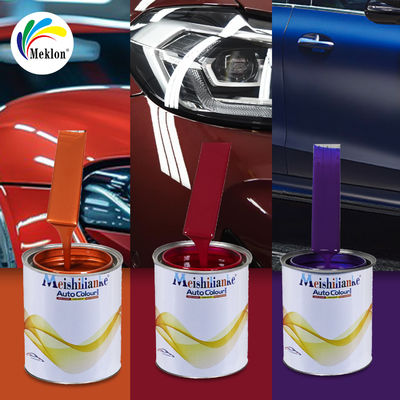 天候耐性とUV耐性 オレンジ 赤 車修理塗料