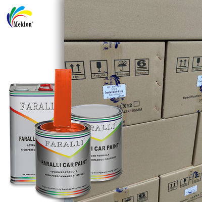 1K2K 効率的で速乾性のあるオレンジ色の自動車スプレー塗料