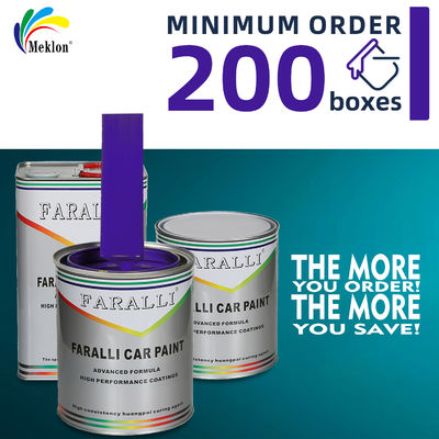 高性能でVOC排出量が少ない青紫金属カースプレーペイント