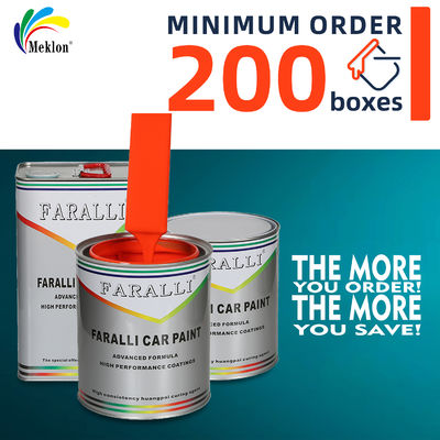 ホットセリングで費用対効果の高い、鮮やかなオレンジ色の自動車修理用塗料（自動車塗装用）