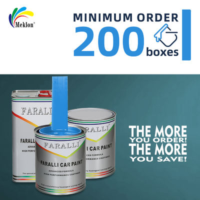 高性能で高効率、速乾性のアクリル スカイブルー自動車補修用塗料