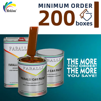 1K2K 環境に優しい茶色の自動車用塗料、耐スクラッチ性と耐高温性