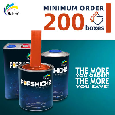 工場供給修理塗料 UV耐性および耐候性オレンジレッドカーペイント