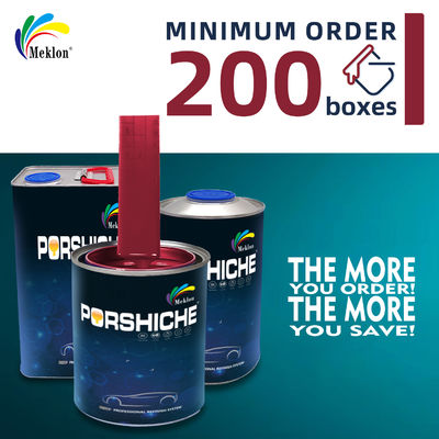 高光沢 環境に優しい低VOCの赤い自動車修理と塗装