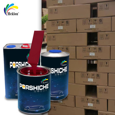 ワインレッドの車の修理と塗装に、元の工場色を高いコストパフォーマンスで合わせます