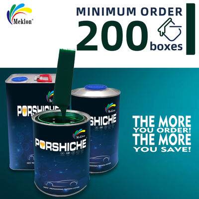 高いコストパフォーマンスと高光沢のディープグリーンカーペイント。様々な車種に対応。