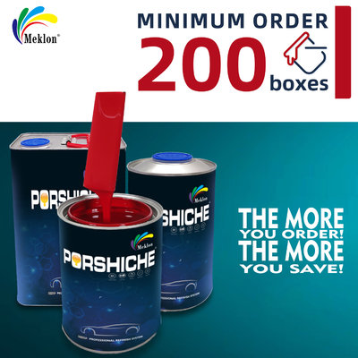 メクロン速乾性レッド自動車用塗料 - ハイグロスUV耐性