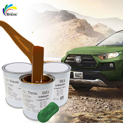 自動車補修用ハイグロスのディープグリーンパールカーペイント