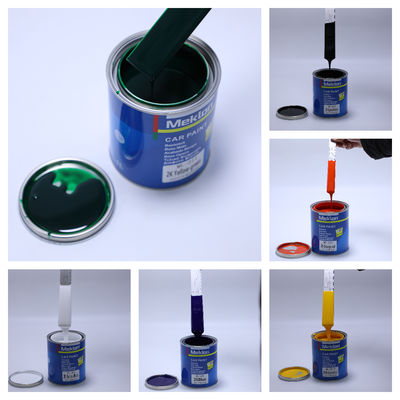 高光沢と鮮やかなイエローグリーン、オリジナルの車の塗装にマッチ