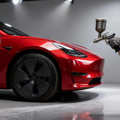 メクロン ブライトレッドパール ハイクロマ 耐傷性 リフィニッシュ自動車補修用塗料