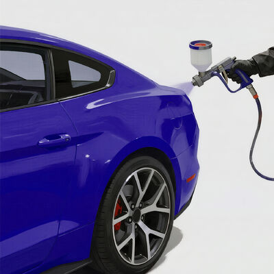 メクロン MK-208 2K ブルー 耐傷性 低VOC排出量 自動車補修用リフィニッシュカーペイント