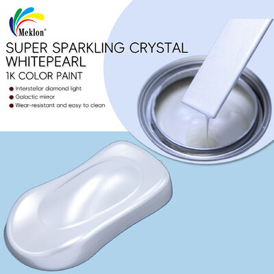 100%マッチしたMK-X-11 アクリル カー 塗料の仕上げ スプレー 1k ベースコート 高光輝き クリスタルホワイト パール カー 塗料 車修理用