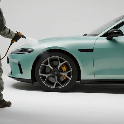 アクリル樹脂 緑の真珠 摩擦耐性 低VOC 自動車修理用車漆