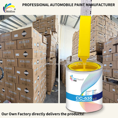 2K レモンイエロー アクリル塗料 自動車 カー リフィニッシュ コート&ペイント 工業用 車修理&リノベーション