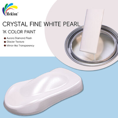 Crystal Fine White Pearl Acrylic Paint Automotive Car Refinish Coating & Paint