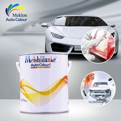 クリスタルホワイト 1K 車用塗料ベースコート 酸化防止アクリル素材および防錆