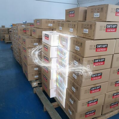 クリスタルホワイト 1K 車用塗料ベースコート 酸化防止アクリル素材および防錆