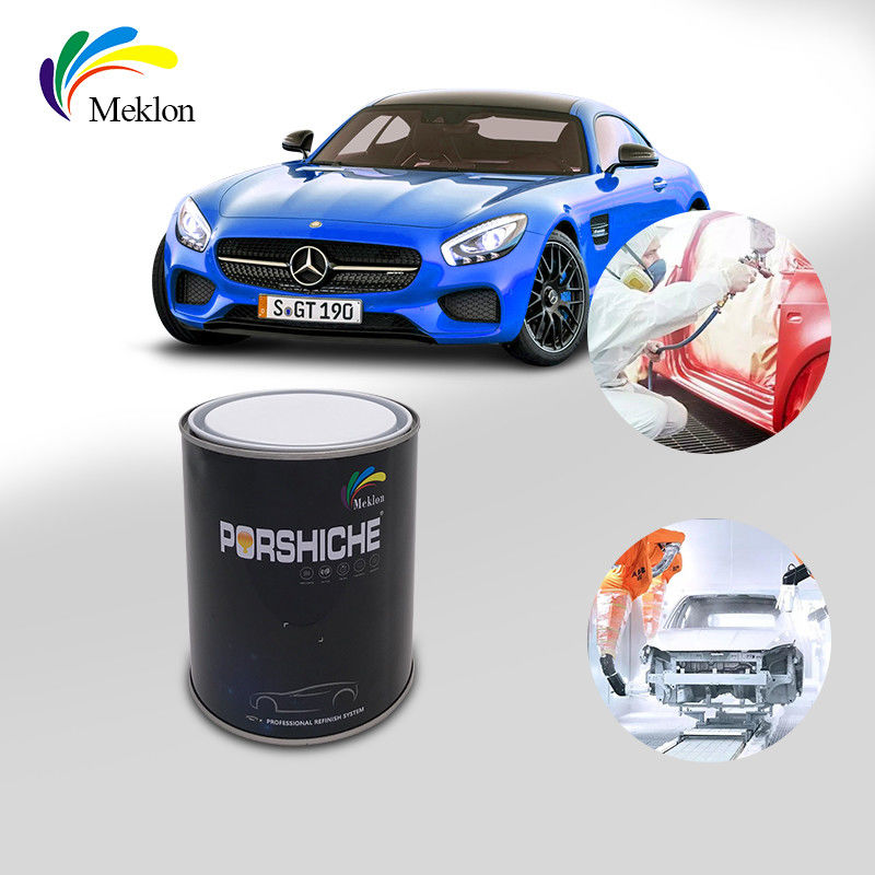 無毒 金属銀色 車用塗料 防水 安定 鮮やかな青色