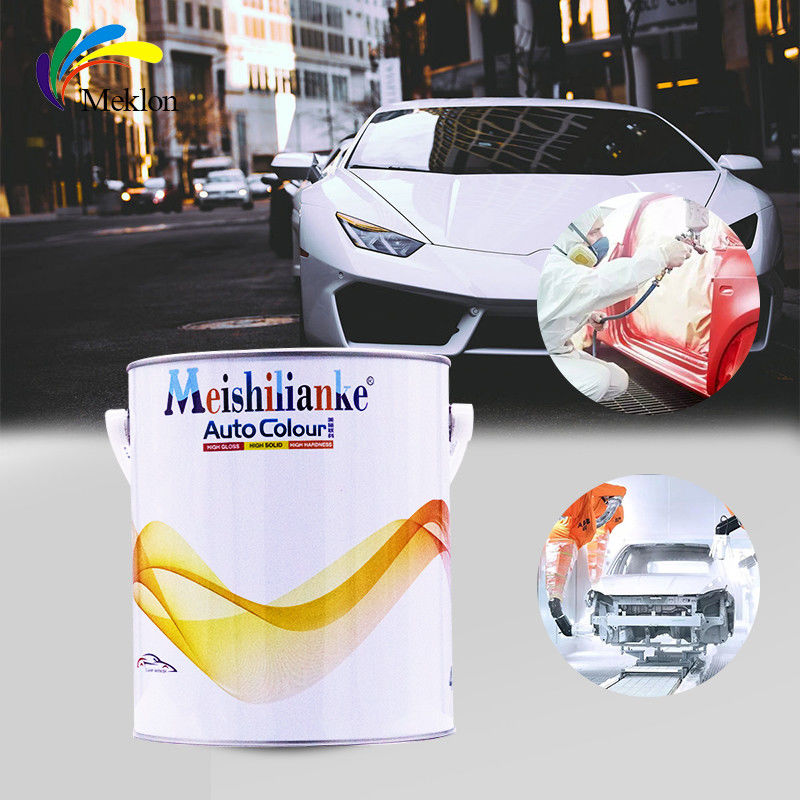 クリスタルホワイト 1K 車用塗料ベースコート 酸化防止アクリル素材および防錆