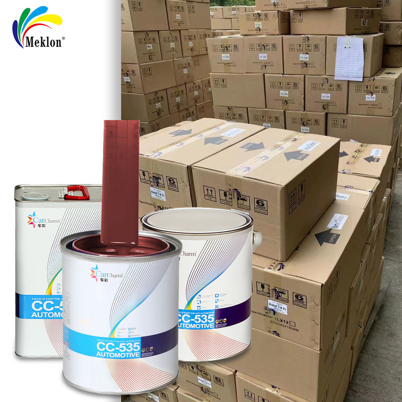 細い赤い真珠 パーツマイズ 塗料 自動車用 自動車用 混合塗料 自動塗料