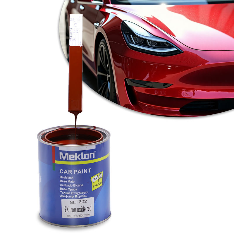 トップセール 2K 鉄酸化 赤 自動車塗料 噴霧用アクリル液体塗料 自動車塗料