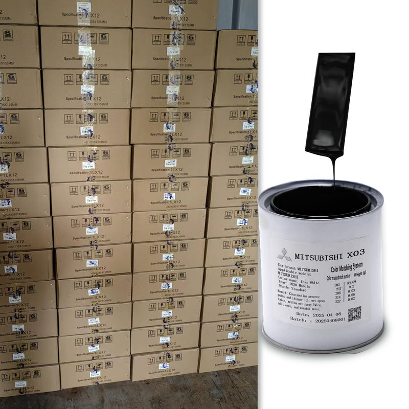 MK105 カスタマイズ可能なカラー ミッドナイトオブシディアン OEM ウルトラブラック カーペイント