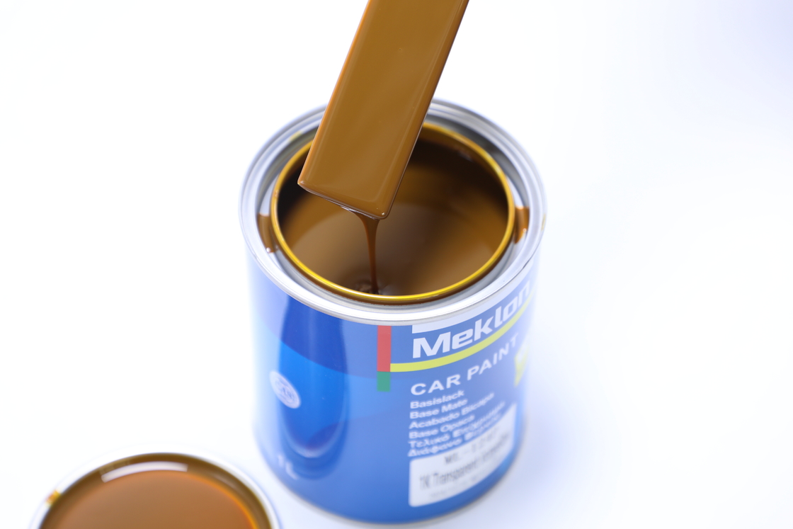 高コストで多用途の鉄色の黄色い車漆 耐久性があり,乾燥が速い