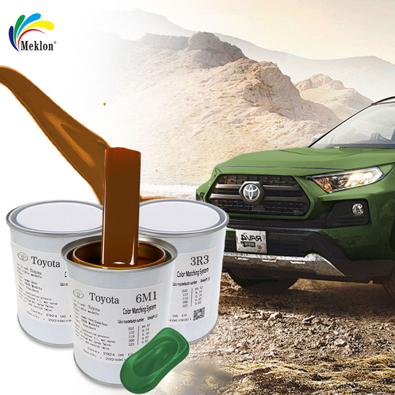 自動車補修用ハイグロスのディープグリーンパールカーペイント