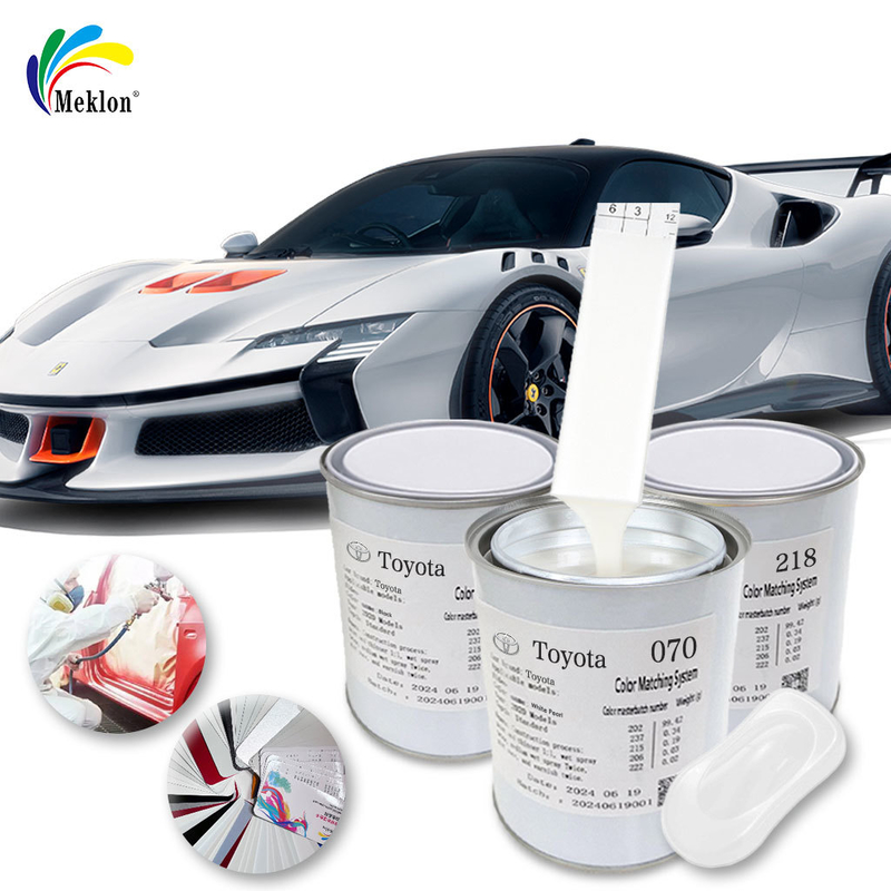 070 スパークリングパールホワイト 自動車用塗料 OEM カラーマッチ