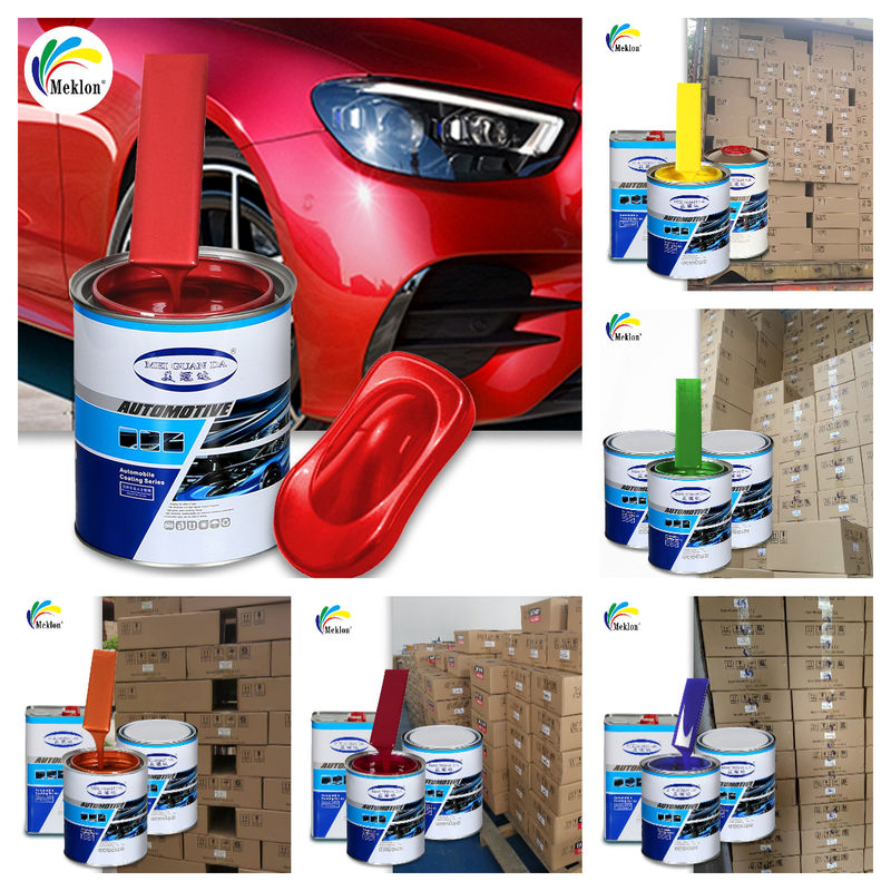 高光沢 OEM 1K レッド パール アクリル 修理 塗料 メルセデス・ベンツに適しています