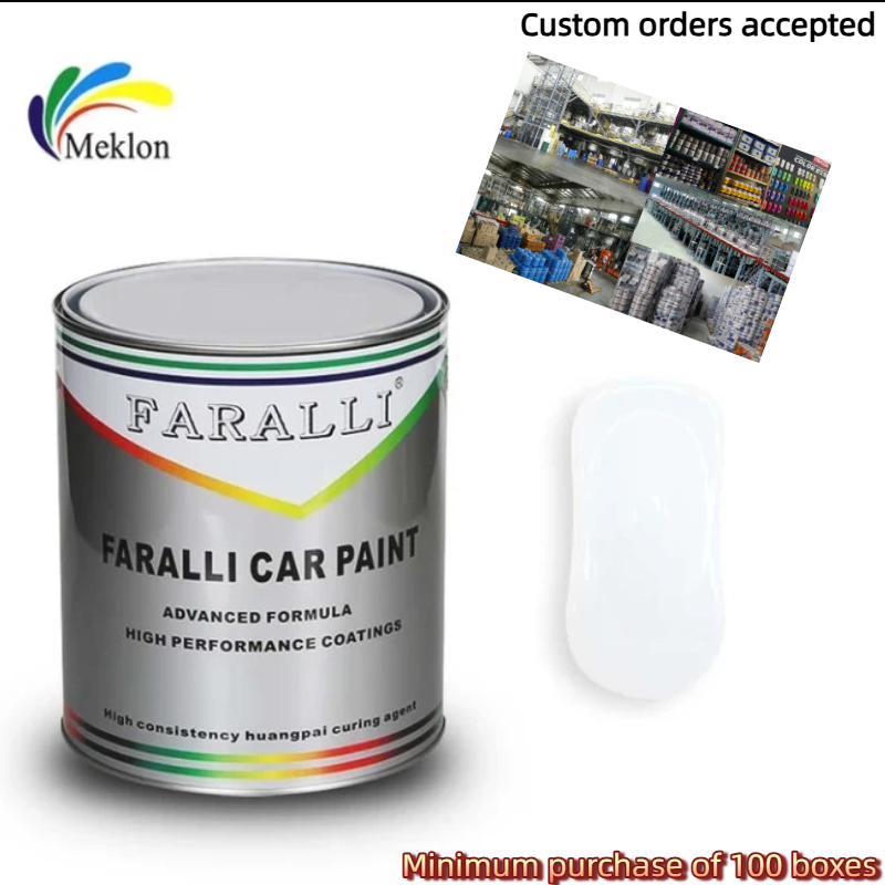 ホットセール アクリル自動車塗料 液体自動車塗料 セラミックコーティング 純白自動車塗料