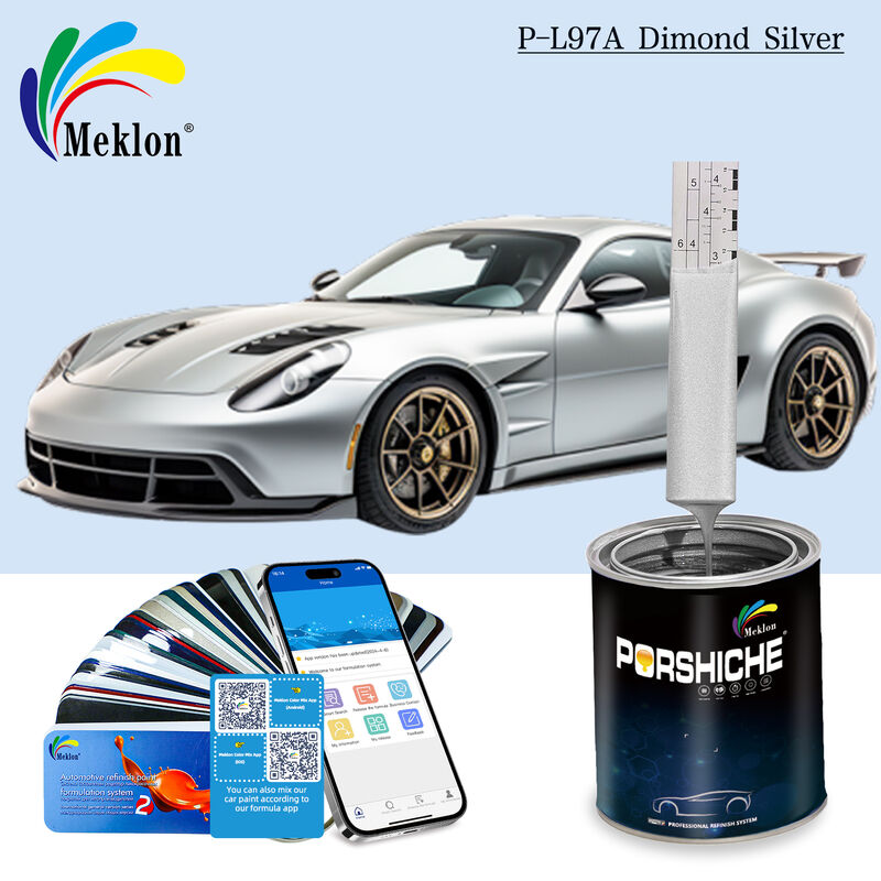 無臭の実用的な金属色カーペイント SGS 銀色 汽車用スプレーペイント