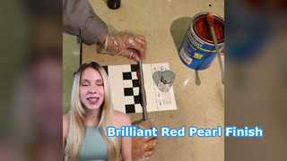 クリスタルレッドパール2Kオートフィニッシュ