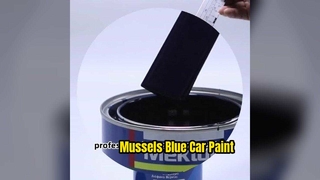 Mussels ブルーカーペイント OE 仕上げ