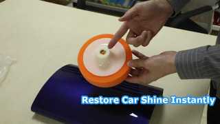 ボディの輝きをリニューアルするカークリーニングスポンジボール | Meklon リフィニッシュ準備ツールのデモ